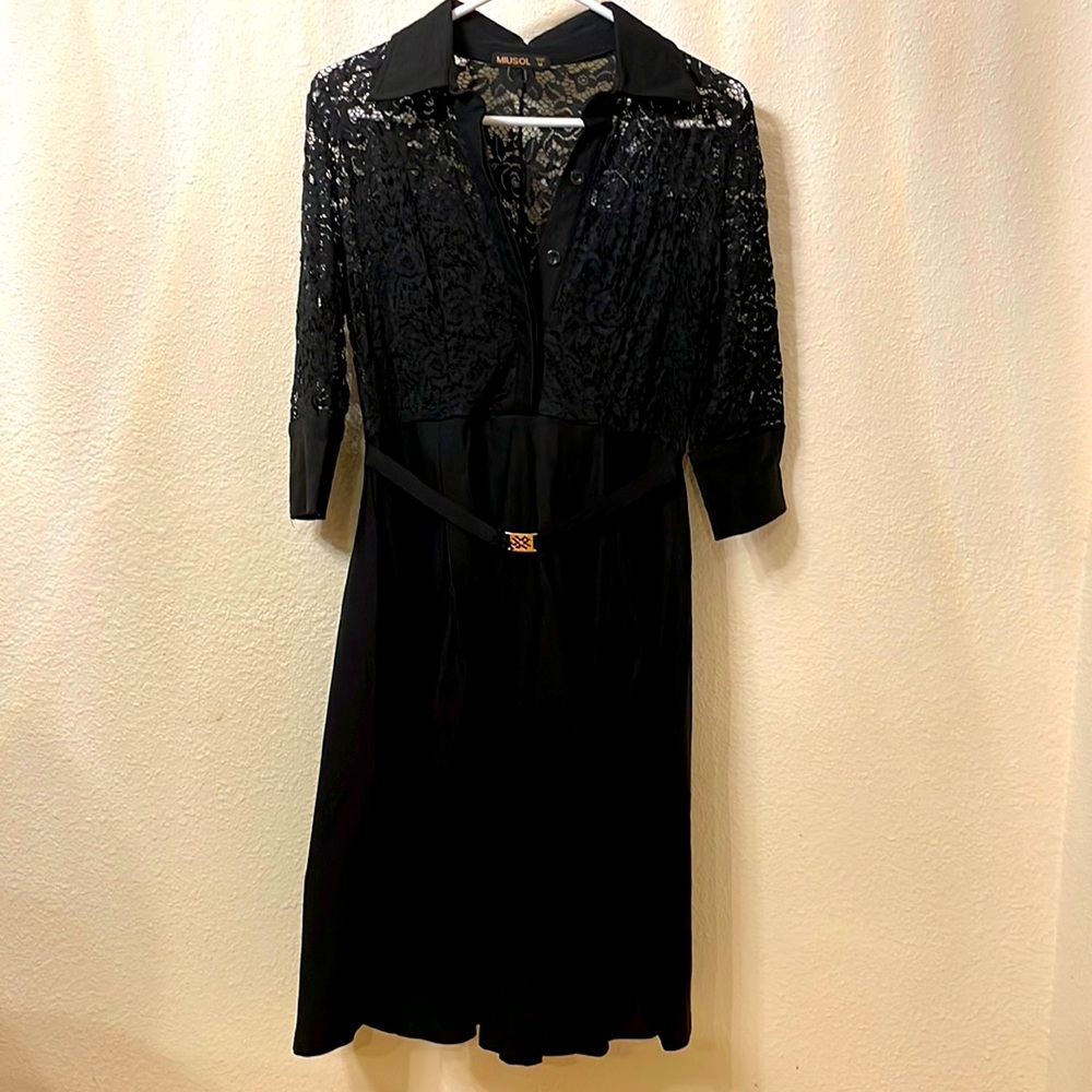 Miusol black dress